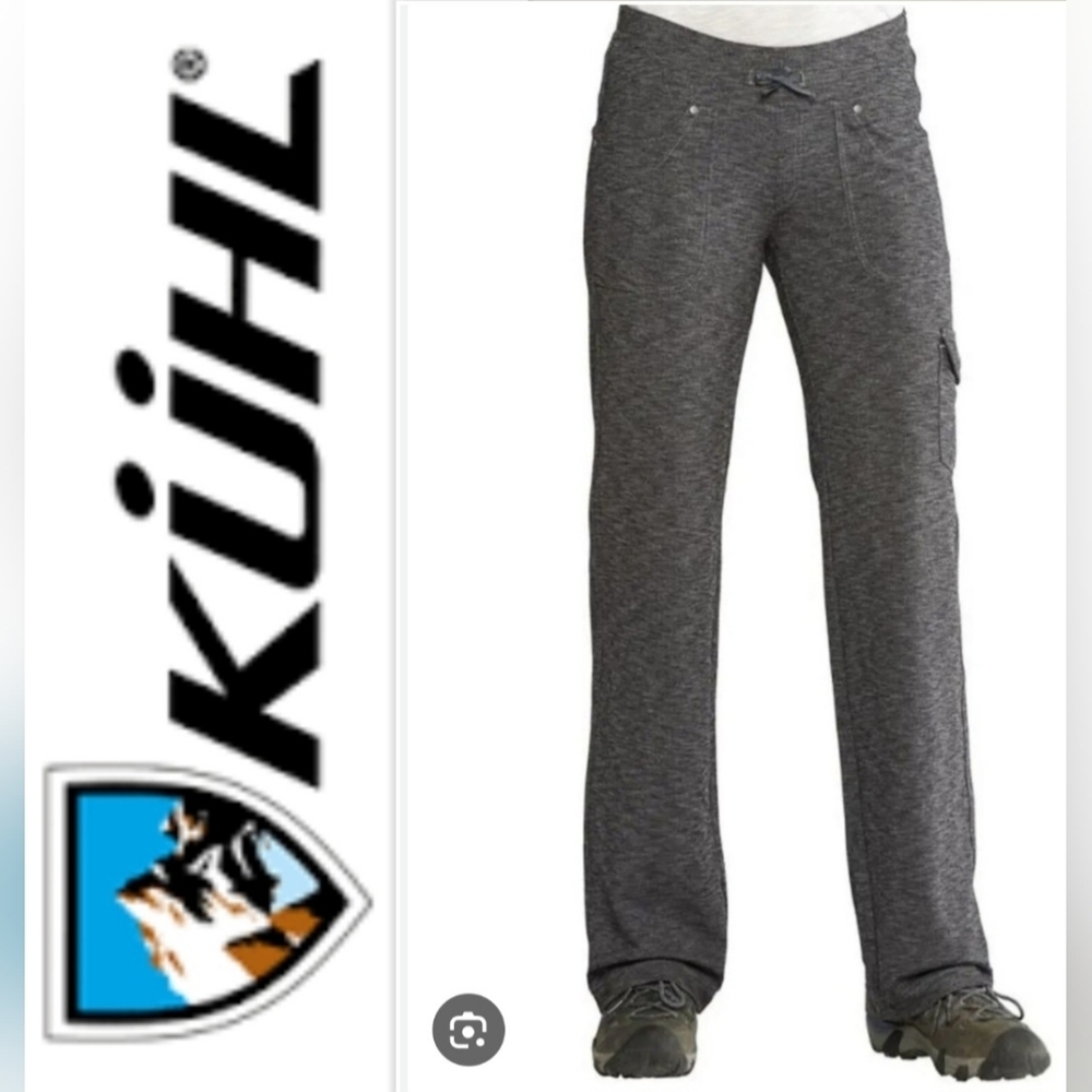 Kuhl Mova Cargo Pocket Stretch Drawstring Active Pants Women's 4 Short 31×30